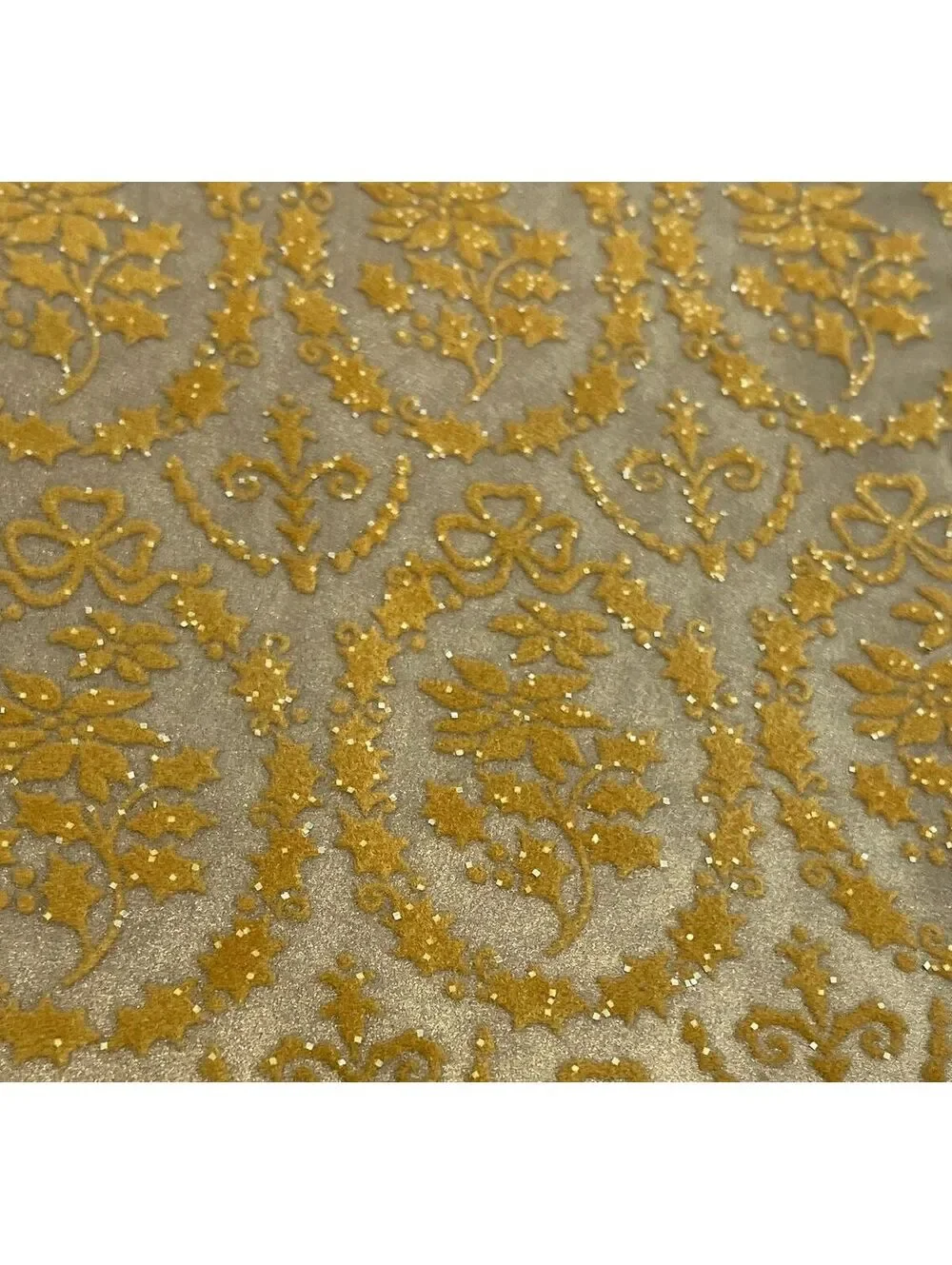 Vintage Birthday, Floral, Kids Wrapping Paper lot with velvet, metallic accents